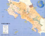 Costa Rica Map